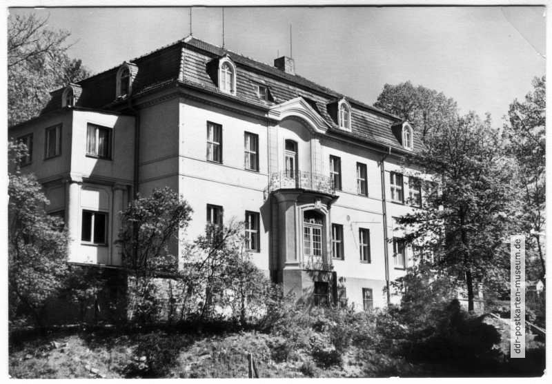 FDGB-Genesungsheim "Lützelhöhe" - 1980