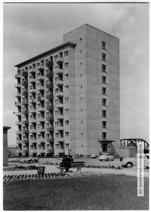 Hochhaus an der Friedensbrücke - 1964