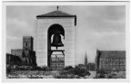 Friedensglocke, Ruine der Marienkirche - 1954