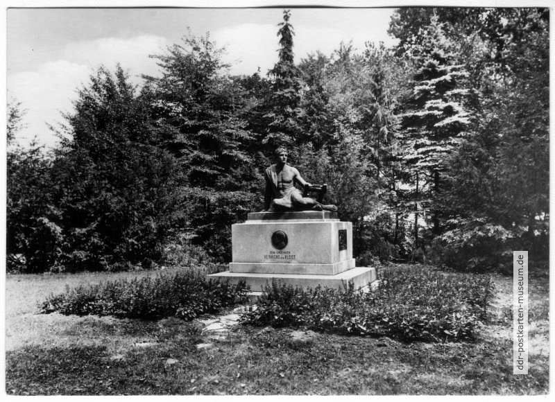 Kleist-Denkmal im Kleist-Park - 1963