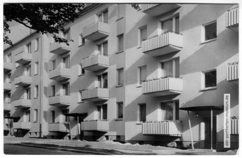 Neubau an der Rudolf-Breitscheid-Straße - 1969