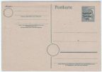 Ganzsache P 31 von 1948 - 12 Pfennig Einheitsausgabe mit Aufdruck