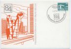 Ganzsache vom Philatelisten-Verband der DDR von 1984 - 10 Pfennig Dauerserie Palast der Republik