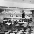Eisenhüttenstadt, Bar im Hotel "Lunik" - 1964