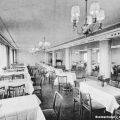 Brocken, Cafe im Brockenhotel - 1950