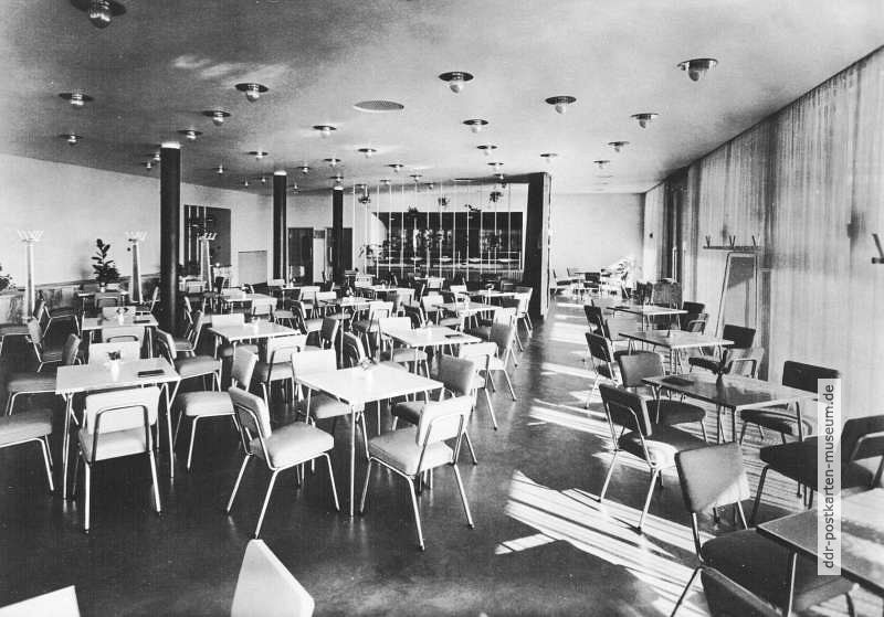 Dresden, HO-Gaststätte "Cafe Borsberg" an der Borsbergstraße - 1960