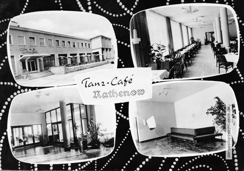 "Tanzcafe" in Rathenow - 1962