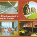 Friedrichroda, FDGB-Erholungsheim "August Bebel" mit Schwimmhalle, Bar und Mokkastube - 1985