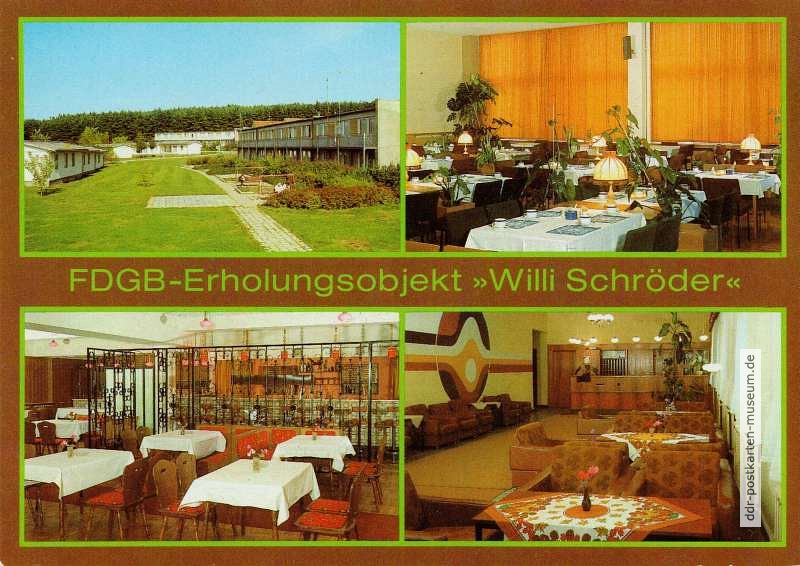 Groß Labenz, FDGB-Erholungsobjekt "Willi Schröder" - 1983