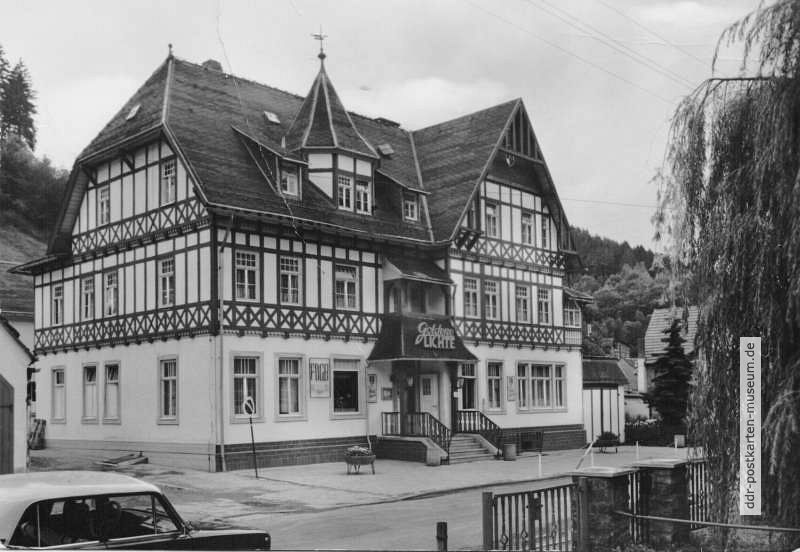 Unterweißbach (Thüringen), FDGB-Ferienheim "Goldene Lichte" - 1988