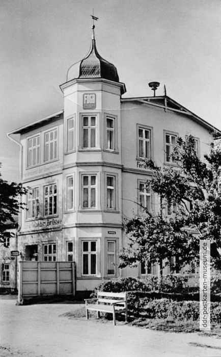 Vitte (Insel Hiddensee), FDGB-Ferienheim "Zur Ostsee" - 1959