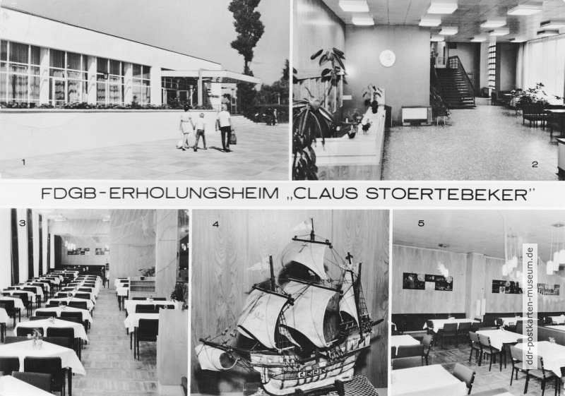 Zingst, FDGB-Erholungsheim "Claus Störtebeker" - 1977