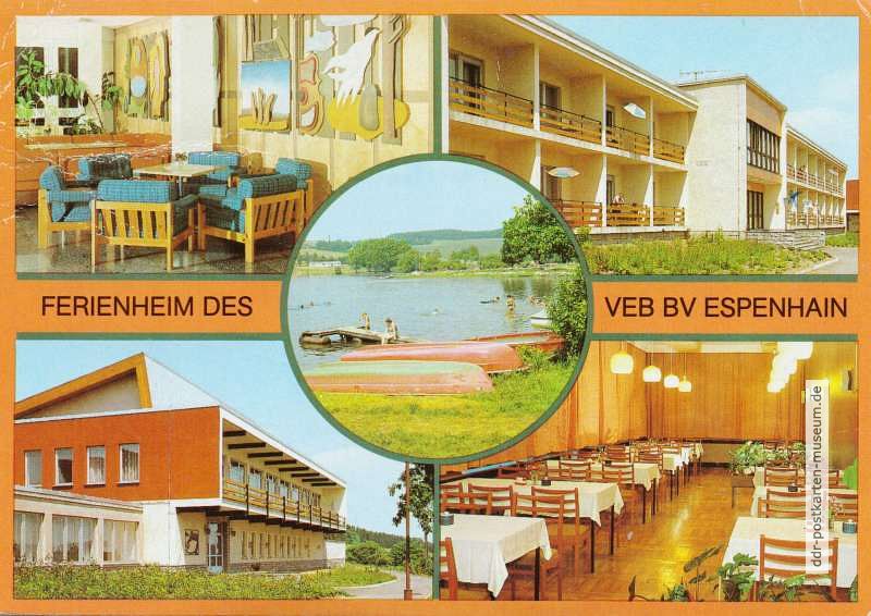 Pirk (Erzgebirge), Ferienheim des VEB BV Espenhain - 1980