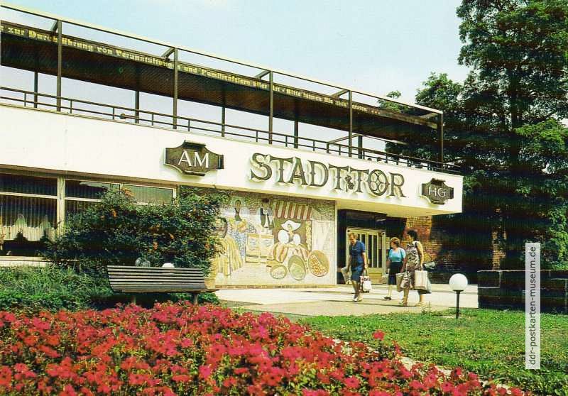 Cottbus, HO-Gaststätte "Am Stadttor" - 1989