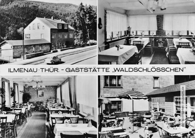 Ilmenau, Gaststätte "Waldschlösschen" - 1979