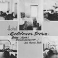Brück (Mark), Hotel "Goldener Stern" mit Fremdenzimmer, Kaffee-Stube und Weinstube - 1959