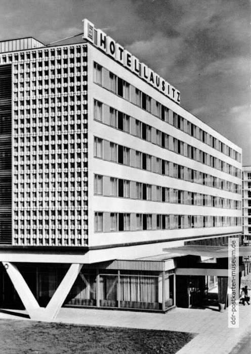 Cottbus, Hotel "Lausitz" - 1970