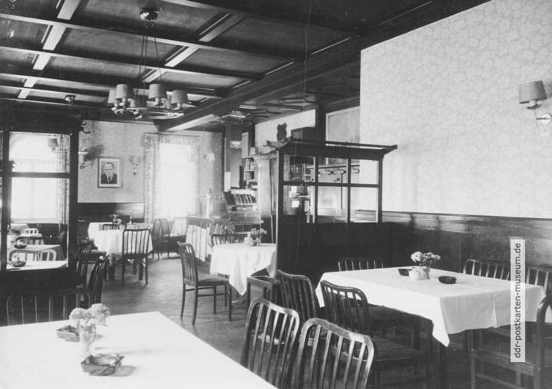 Wurzen, HO-Gaststätte im "Hotel zur Post" - 1965