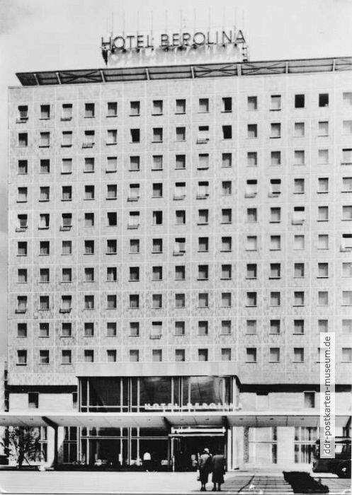 Berlin-Mitte, Hotel "Berolina" - 1964