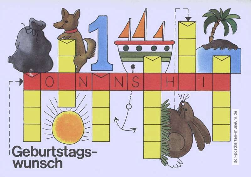 Geburtstagswunsch - 1986