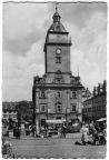Rathaus mit Wochenmarkt - 1958