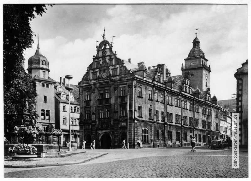 Blick zum Rathaus - 1963