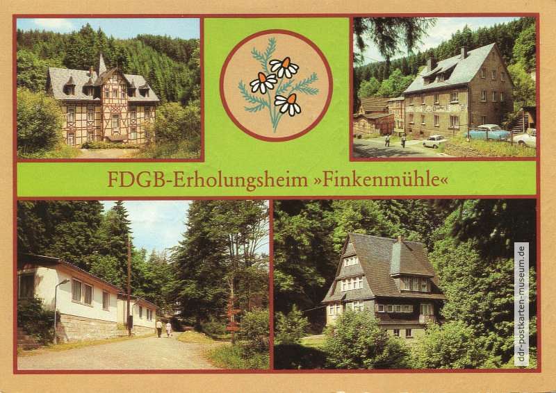 FDGB-Erholungsheim "Finkenmühle" - 1983