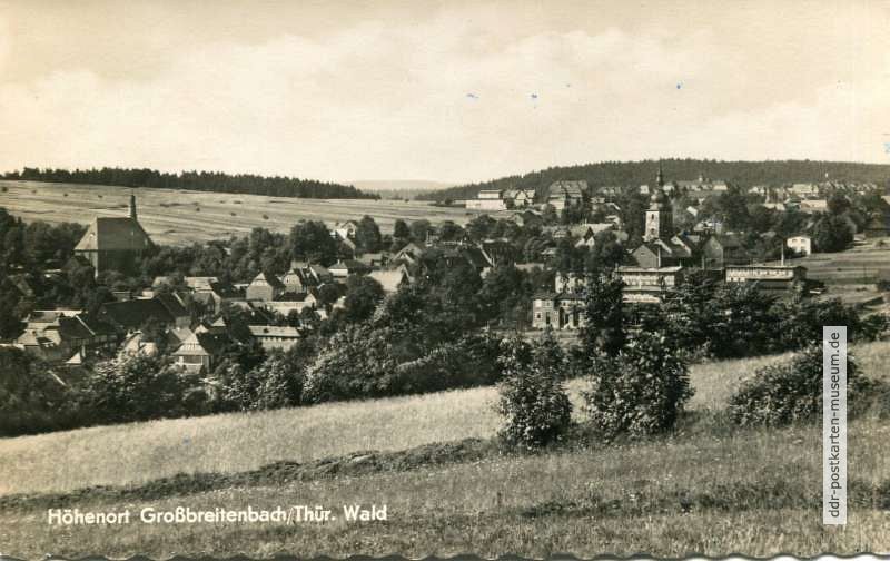 Höhenort Großbreitenbach / Thüringer Wald - 1957
