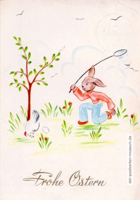 "Frohe Ostern" - 1958