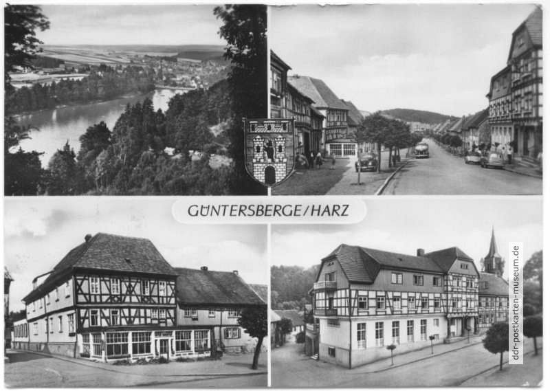 Bergsee, Marktstraße, Jugendherberge "Ernst Thälmann", Handwerker-Erholungsheim - 1962