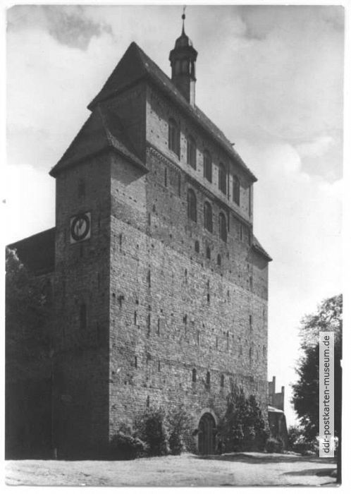Der Dom zu Havelberg, Romanischer Westbau des 12. Jahrhunderts - 1979