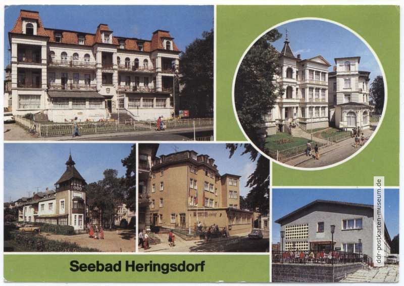 Seebad Heringsdorf, FDGB-Erholungsheime - 1987