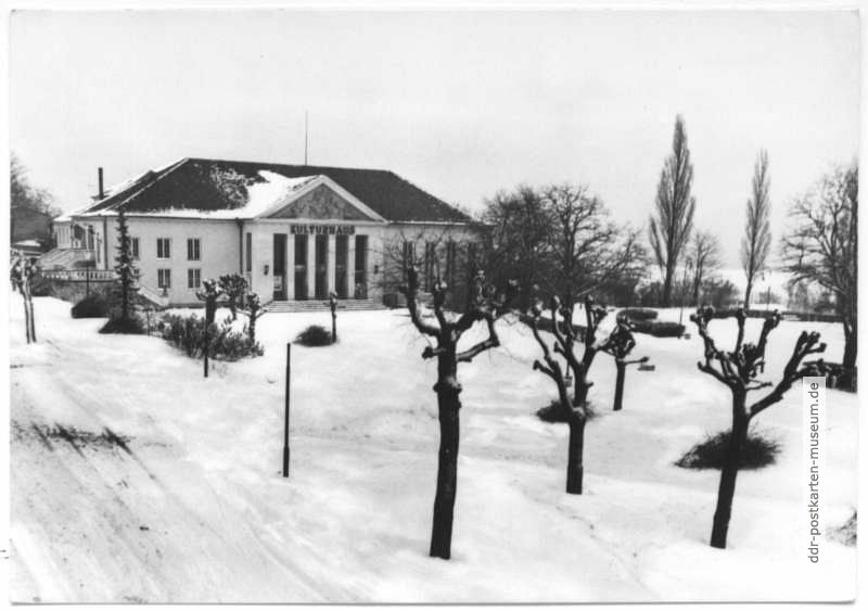 Kulturhaus Heringsdorf im Winter - 1970