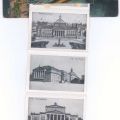 Frühe Ansichtskarte aus Berlin mit Mini-Leporello, um 1910