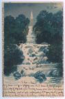 3. Ansichtskarte vom Kreuzberger Wasserfall, elektrisch