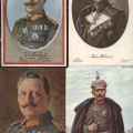 Gemälde des Kaiser Wilhelm II. auf Kriegs-Erinnerungs-Karte / Kriegs-Wohlfahrts-Karten - 1914
