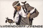 Künstler-Spendenpostkarte der "Ludendorff-Spende für Kriegsbeschädigte" - 1915/1917