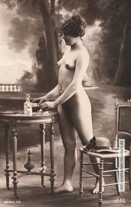 Italienische Erotik-Kunstpostkarte der "Serie 73" - um 1920/1925