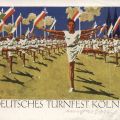 Festpostkarte vom 14. Deutschen Turnfest in Köln - 1928