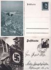Ganzsachen-Postkarten zum Reichsparteitag der NSDAP 1934 und 1937