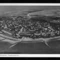 Ansichtskarte mit Fliegeraufnahme vom Nordseebad Norderney - 1937