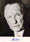 Erster Bundeskanzler der Bundesrepublik Deutschland Konrad Adenauer - 1949