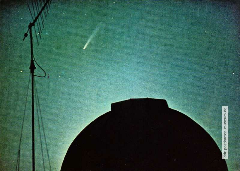 Komet "Bennet", fotografiert am 3.4.1970 von der Wilhelm-Förster-Sternwarte in Berlin - 1970
