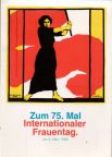 Sonderpostkarte "75 Jahre Internationaler Frauentag" - 1986