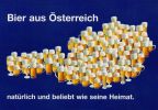 Gratispostkarte mit Werbung für Bier aus Österreich - 2015