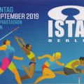 Reklamepostkarte für ISTAF (Internationales Stadion-Fest) in Berlin - 2019