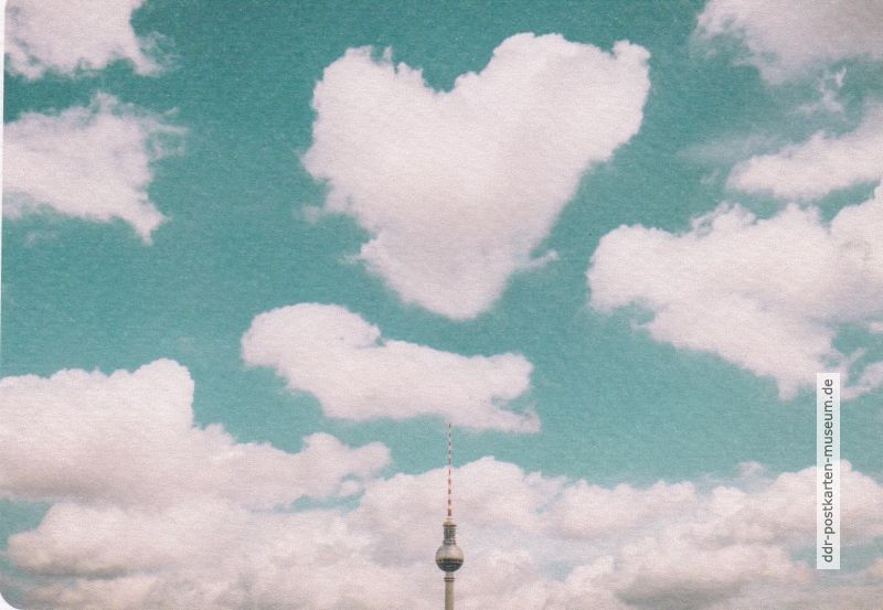 Die Wolken über Berlin, mit Fernsehturm - 2022