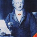 Goethe als Produktwerbefigur einer Sächsischen Bierbrauerei - 2024
