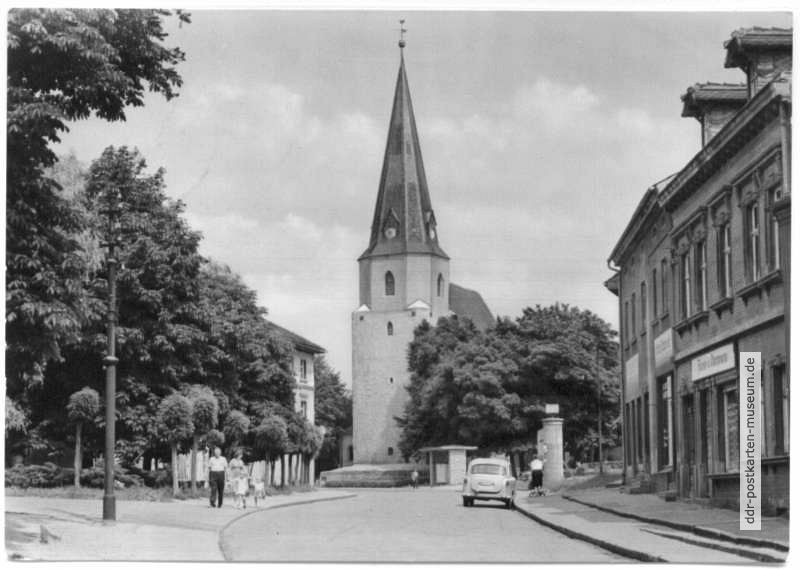 Altmarkt mit Kirche - 1978