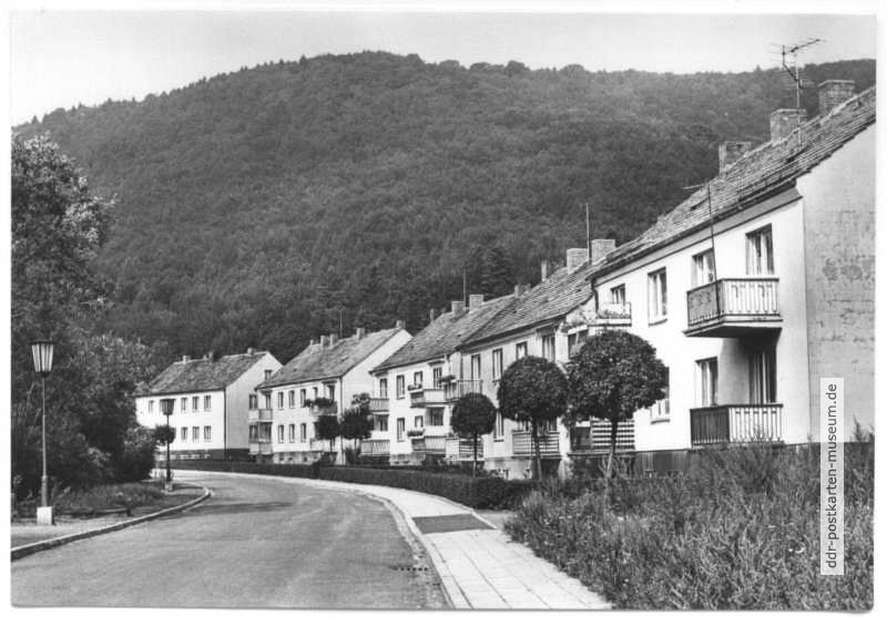 Neubausiedlung an der Rathenaustraße - 1972